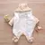 Roupa de escalada de pelúcia para bebê, roupa fofa de algodão quente e grossa - tienda online