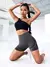 Mulheres yoga shorts de cintura alta shorts de treino fitness yoga elevador bund - tienda online