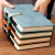 A5 retro caderno capa de couro macio 200/360 páginas agenda para estudantes neg