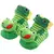 Cartoon Animals Meias para bebê recém-nascido, brinquedo aprimorado, acessóri