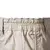 Calça curta de cintura elastano masculino, 100% algodão, monocromática, casua - comprar online