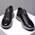 Sapatilhas de couro impermeáveis masculinas, sapatos de plataforma de negócios - Kallex shop