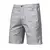 Imagen de Calça curta de cintura elastano masculino, 100% algodão, monocromática, casua
