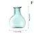 Miniatura para casa de bonecas 1:12, vaso de vidro, arranjo de flores, jarra tra - loja online