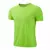Respirável rápido manga curta esporte camiseta, camisas de ginásio, treinador