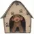 CASA PORTÁTIL com pegada de cachorro, quente e confortável e em todos os lugar