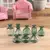 Imagem do Miniatura para casa de bonecas 1:12, vaso de vidro, arranjo de flores, jarra tra