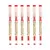 12 unidades/lote Japão Fine Point Pen 0.35mm Preto Azul Vermelho Tinta Gel Cane na internet
