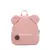 Urso bonito mochila de pelúcia com nome bordado para crianças, bolsas de ombro