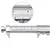 Caneta multifunções Caliper Ball Point 0.5mm caneta esferográfica Caneta Tint