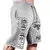 Homens novos shorts de algodão solto calças calças de fitness musculação jo