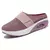 Tênis Slip-On Almofada de Ar para Mulheres, Sapatos De Plataforma Ortopédica,