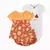 Conjunto de roupas de verão para bebês meninas, algodão, flor, moda infantil,