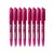 8/4 pçs caneta gel apagável multi-color0.5mm ponta pintura escrita desenho esc