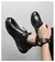 Sapatos impermeáveis de couro preto masculino, Sapatos de segurança do trabalh - Kallex shop