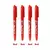 8/4 pçs caneta gel apagável multi-color0.5mm ponta pintura escrita desenho esc - Kallex shop