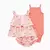 Conjunto de roupas de verão para bebês meninas, algodão, flor, moda infantil, en internet