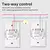 TNCE Tuya-Interruptor de Parede Inteligente com Sensor de Toque, WiFi, Zigbee, 1 na internet