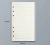 Spiral Binder Inner Page Line Notebook, em branco, Craft Grid, dentro do papel,