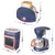 Aspirador elétrico para crianças, Pretend Kitchen Play Toys, Vassoura de água - comprar online