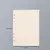 Spiral Binder Inner Page Line Notebook, em branco, Craft Grid, dentro do papel,