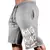 Homens novos shorts de algodão solto calças calças de fitness musculação jo - tienda online