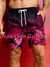 Shorts havaianos masculinos de secagem rápida com estampa floral e folhas 3D be - Kallex shop