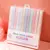12 Pçs/set Canetas Marcadoras de Ponta Dupla Kawaii Manga Marcadores Midliner C
