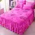 Imagem do Conjunto de lençol de cama com fronha, Tecido caseiro, Moderno, Impermeável, U