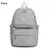 Mochila de Nylon Impermeável para Estudantes, Bolsa de Ombro Dupla, Grande Capa - loja online