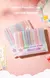 12 Pçs/set Canetas Marcadoras de Ponta Dupla Kawaii Manga Marcadores Midliner C - loja online