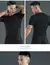 Homens correndo camiseta de manga curta esporte t ginásio fitness moletom mascu - Kallex shop