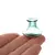 Miniatura para casa de bonecas 1:12, vaso de vidro, arranjo de flores, jarra tra - Kallex shop