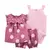 Imagen de Conjunto de roupas de verão para bebês meninas, algodão, flor, moda infantil,
