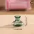 Miniatura para casa de bonecas 1:12, vaso de vidro, arranjo de flores, jarra tra - loja online