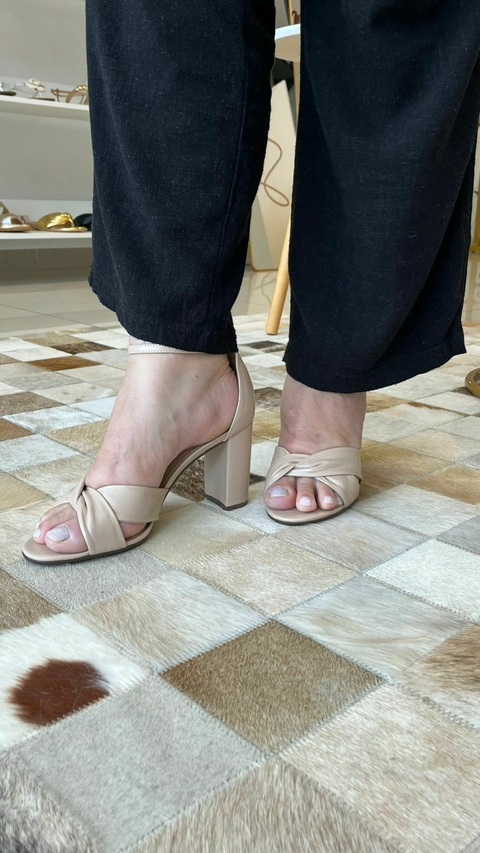 Sandália Solis Brasil - Nude - comprar online