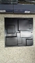 10 Unidades - Placa 3D Autoadesiva Revestimento Dark Plaza (0,50x0,50cm) - ELLOcommerce
