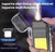 Isqueiro Portátil Recarregável USB com Luz LED