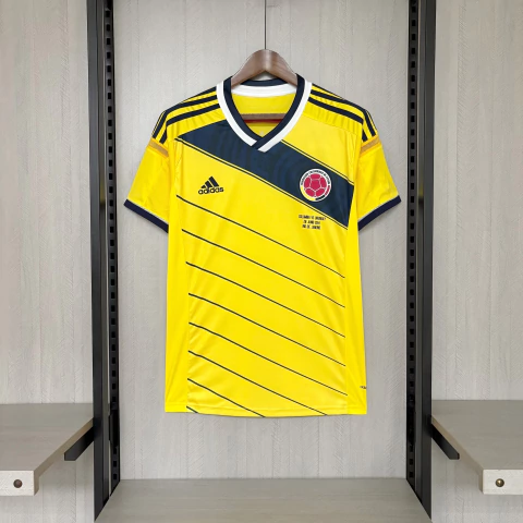 MANTO RETRO COLOMBIA - COPA DO MUNDO 2014
