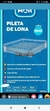 Pileta mor 1500