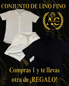 CONJUNTO DE LINO FINO- ¡OFERTA 2X1! - comprar online