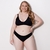 Conjunto Plus Size sem Bojo em Microfibra e Renda - Flor íntima lingeries 