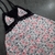 Camisola Estampada com Renda - loja online