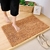 Alfombra Baño Super Absorbente Marron