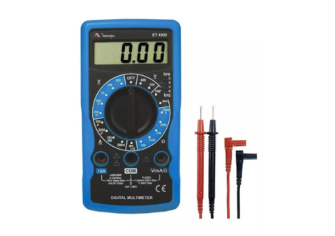Multímetro Digital 600v Ac/dc Cat I Minipa Et-1002