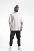 Camiseta Oversized Masculina Off White - Gouv´s