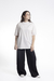 Camiseta Oversized Feminina Off White - Gouv´s