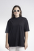 Camiseta Oversized Feminina Preta - loja online