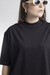 Camiseta Oversized Feminina Preta - Gouv´s