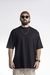 Camiseta Oversized Masculina Preta - comprar online